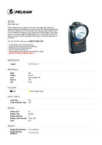 Thumbnail of document Data Sheet - 3715 Right Angle Light